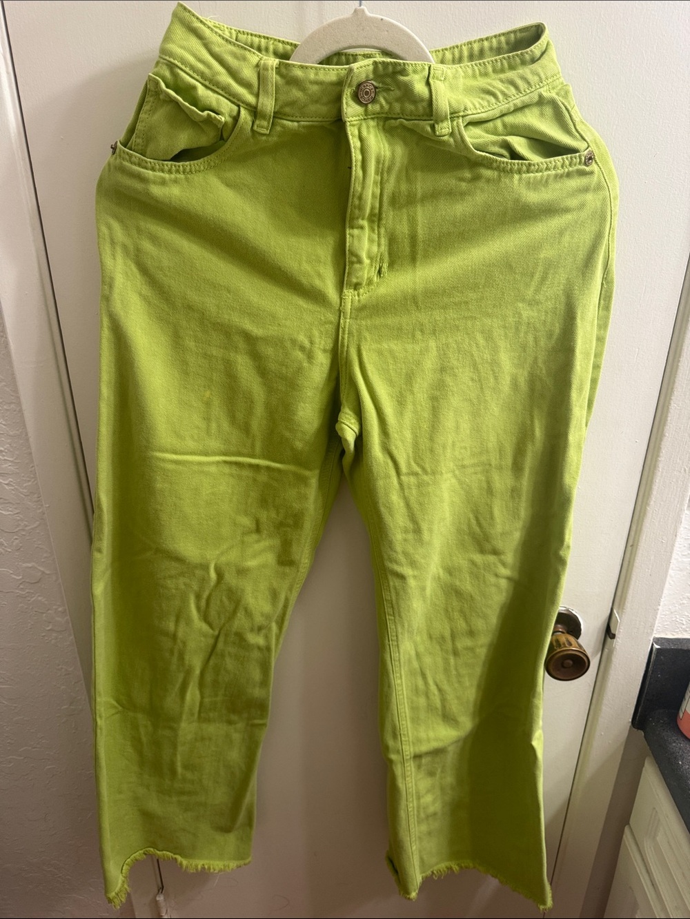 KanCan Lime Green Kids Jeans